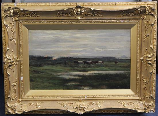 William Darling McKay (1844–1924) Autumn Evening, 11 x 18in.